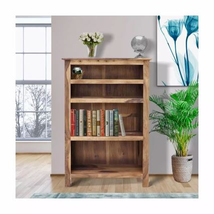 Bogreol RAMI 135x90 cm massivt træ/rosentræ