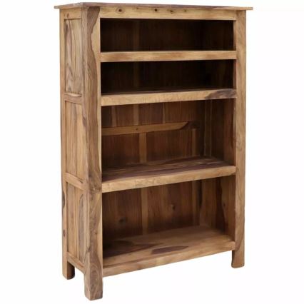 Bogreol RAMI 135x90 cm massivt træ/rosentræ