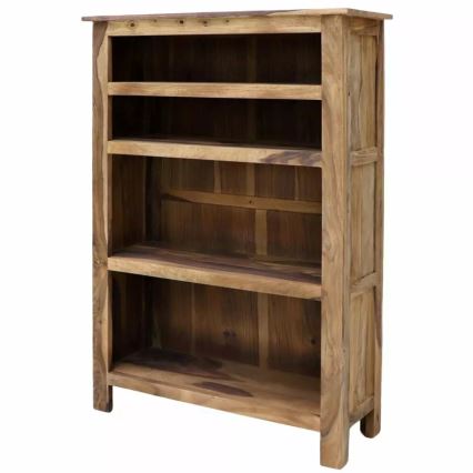 Bogreol RAMI 135x90 cm massivt træ/rosentræ