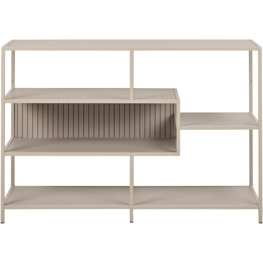 Bogreol SARON 114x78 cm grå