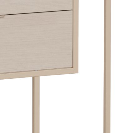 Bogreol SARON 77x185 cm grå