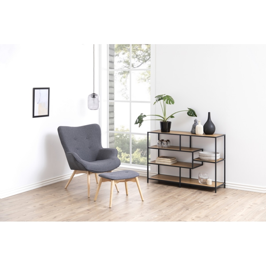 Bogreol SARON eg/sort