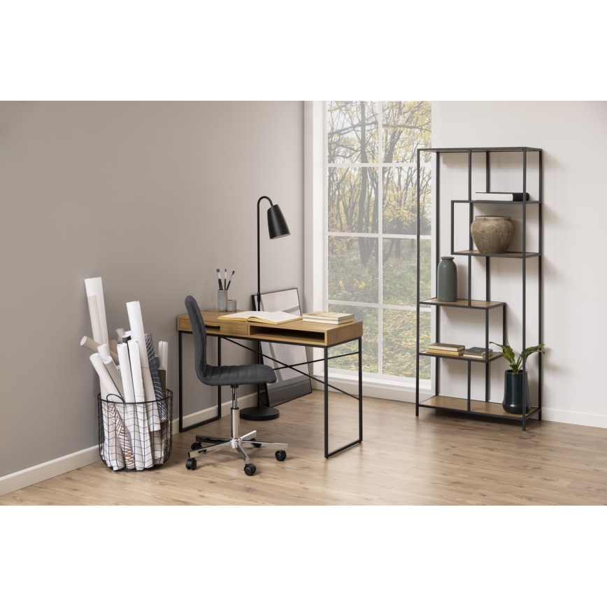 Bogreol SARON eg/sort