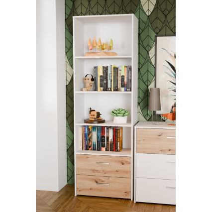 Bogreol URO, artisan-eg/hvid