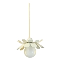 Bohemia-Design - Pendel med ledning 1xE27/60W/230V cremefarvet