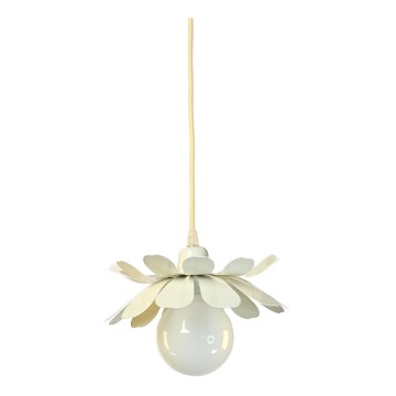 Bohemia-Design - Pendel med ledning 1xE27/60W/230V cremefarvet