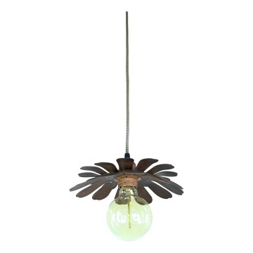 Bohemia-Design - Pendel på kabel 1xE27/60W/230V bronzefarvet