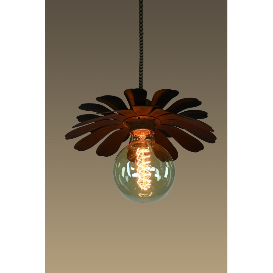 Bohemia-Design - Pendel på kabel 1xE27/60W/230V bronzefarvet