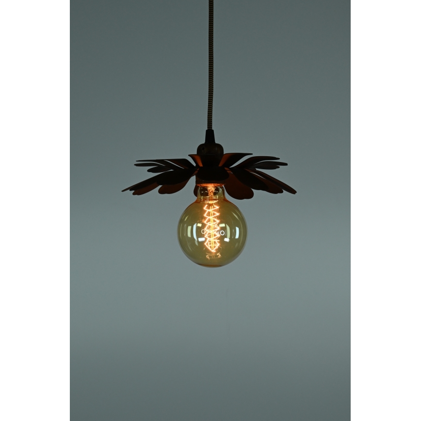 Bohemia-Design - Pendel på kabel 1xE27/60W/230V bronzefarvet