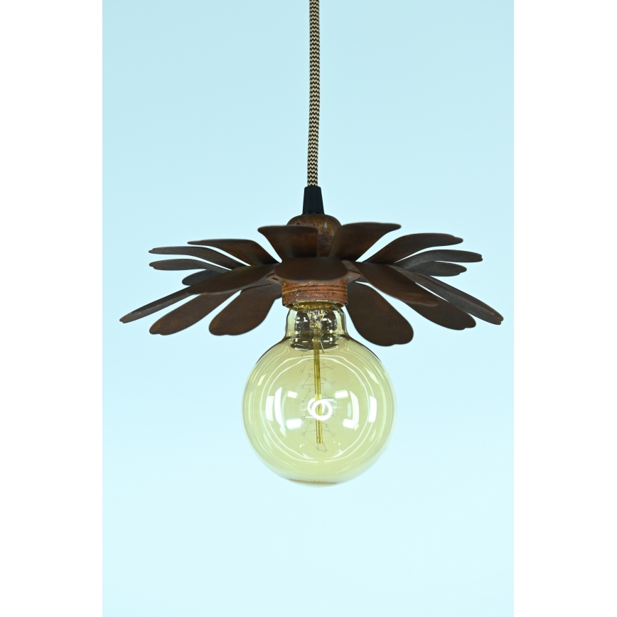 Bohemia-Design - Pendel på kabel 1xE27/60W/230V bronzefarvet