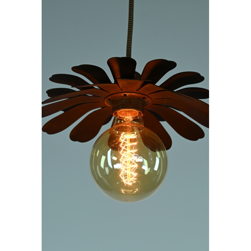 Bohemia-Design - Pendel på kabel 1xE27/60W/230V bronzefarvet
