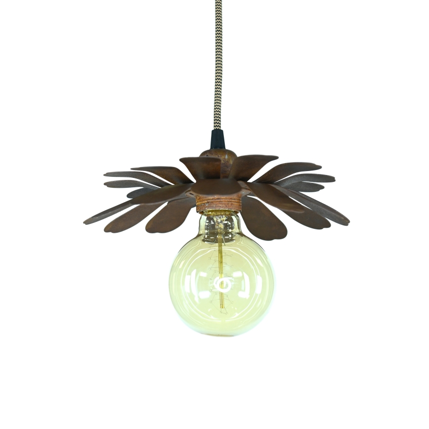 Bohemia-Design - Pendel på kabel 1xE27/60W/230V bronzefarvet