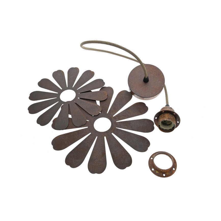 Bohemia-Design - Pendel på kabel 1xE27/60W/230V bronzefarvet