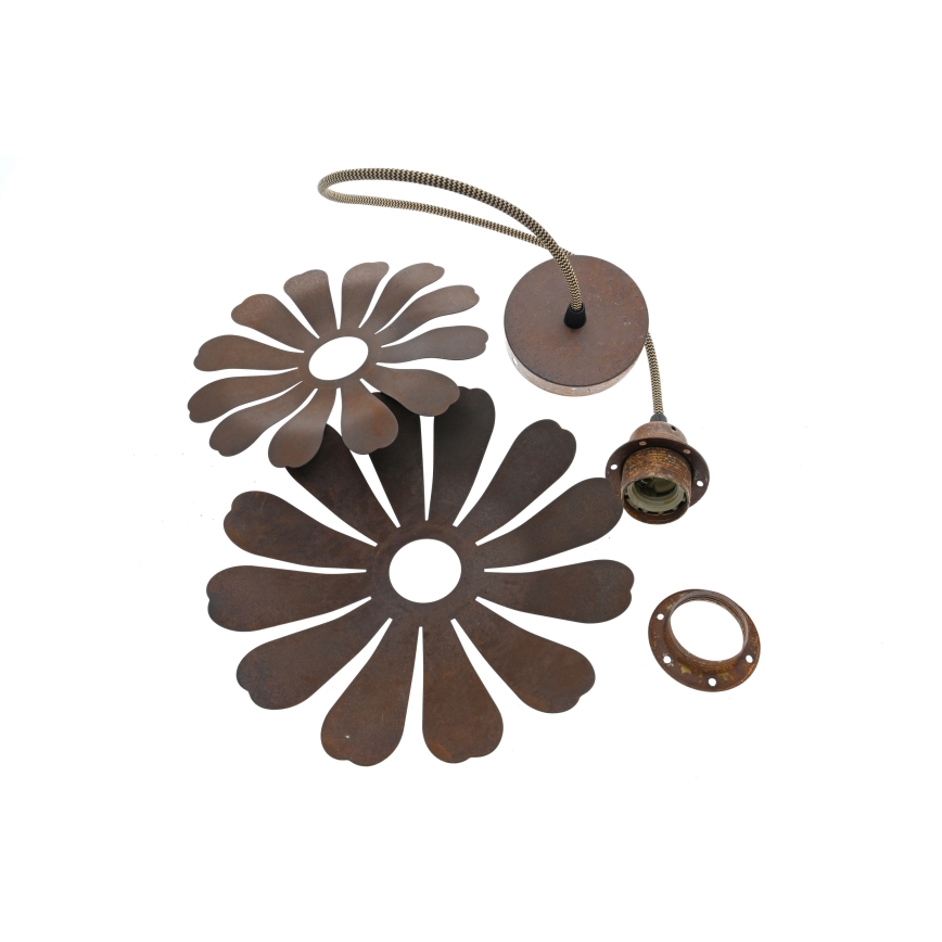 Bohemia-Design - Pendel på kabel 1xE27/60W/230V bronzefarvet