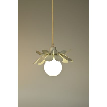 Bohemia-Design - Pendel på kabel 1xE27/60W/230V cremefarvet