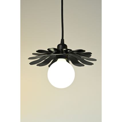 Bohemia-Design - Pendel på ledning 1xE27/60W/230V sort