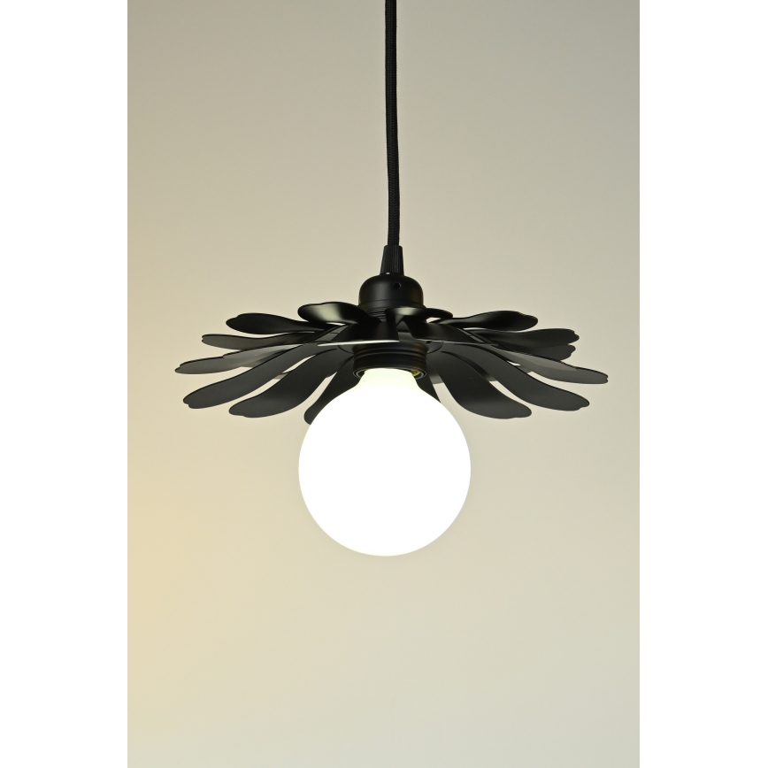 Bohemia-Design - Pendel på ledning 1xE27/60W/230V sort