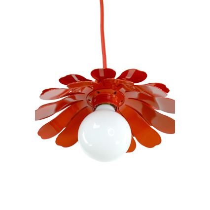 Bohemia-Design - Pendel på wire 1xE27/60W/230V rød