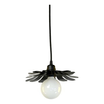 Bohemia-Design - Pendellampe med wire 1xE27/60W/230V sort