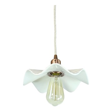 Bohemia-Design - Porcelænpendel med ledning 1xE27/60W/230V