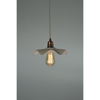 Bohemia-Design - Porcelænpendel med ledning 1xE27/60W/230V