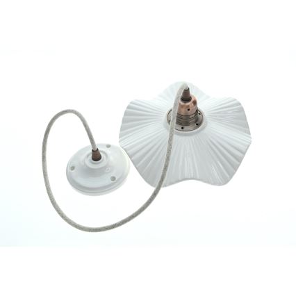 Bohemia-Design - Porcelænpendel med ledning 1xE27/60W/230V