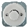 Bohemia-Design - Porcelæns retro lysdæmper rammeløs 250V/10A hvid