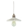Bohemia-Design - Porcelænspendel på ledning 1xE27/60W/230V