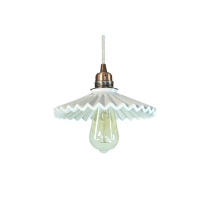Bohemia-Design - Porcelænspendel på ledning 1xE27/60W/230V