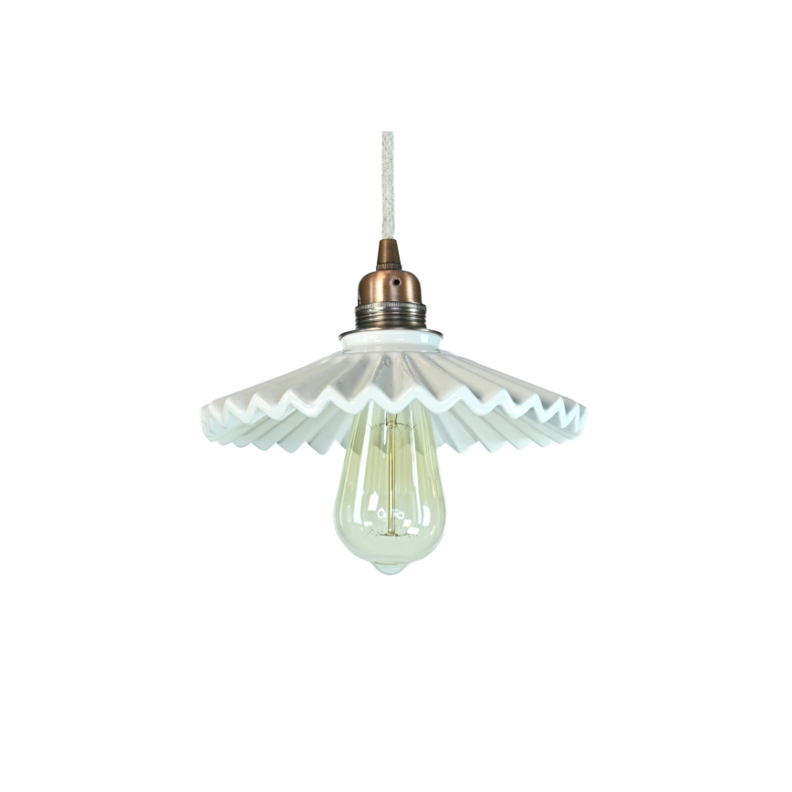 Bohemia-Design - Porcelænspendel på ledning 1xE27/60W/230V