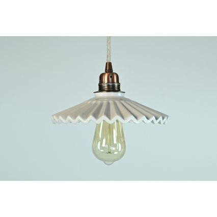 Bohemia-Design - Porcelænspendel på ledning 1xE27/60W/230V