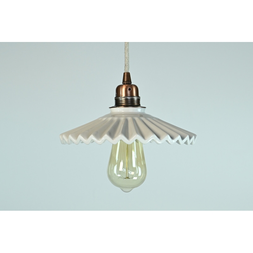 Bohemia-Design - Porcelænspendel på ledning 1xE27/60W/230V