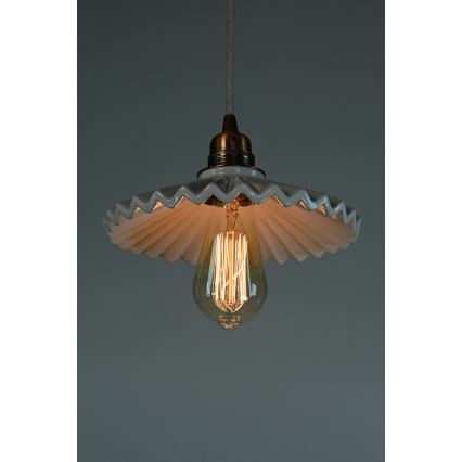 Bohemia-Design - Porcelænspendel på ledning 1xE27/60W/230V