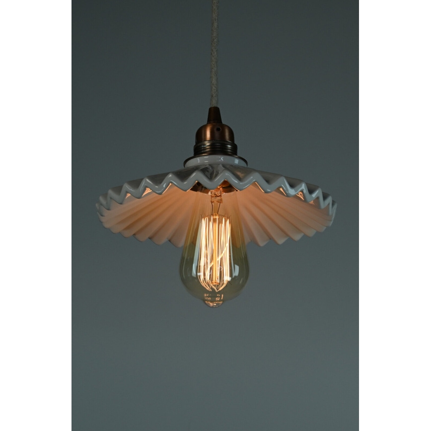 Bohemia-Design - Porcelænspendel på ledning 1xE27/60W/230V