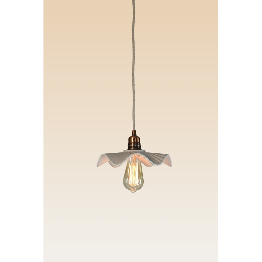 Bohemia-Design - Porcelænspendel på ledning 1xE27/60W/230V