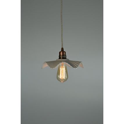 Bohemia-Design - Porcelænspendel på ledning 1xE27/60W/230V