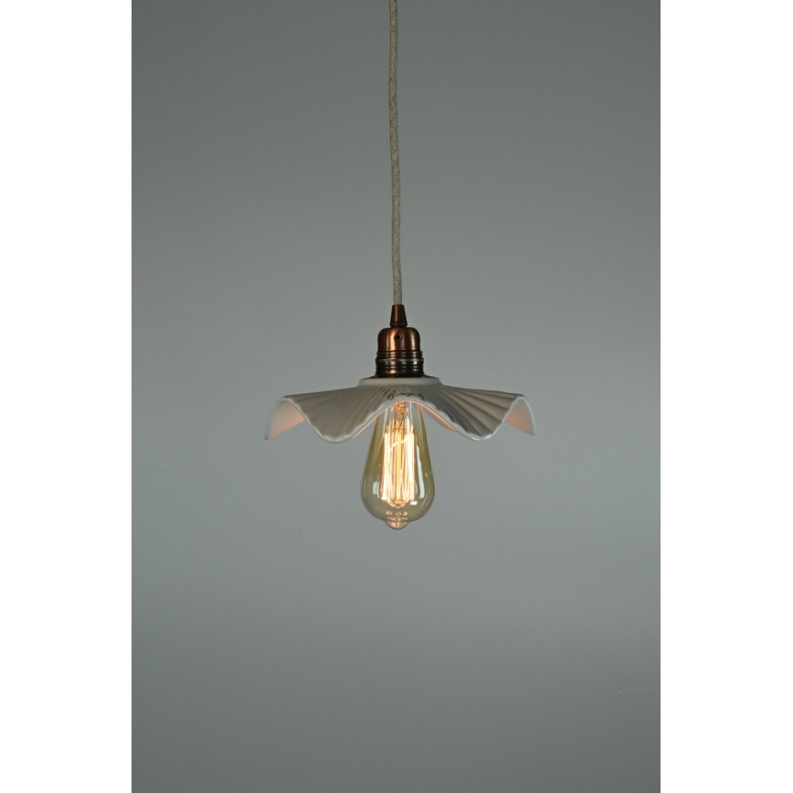 Bohemia-Design - Porcelænspendel på ledning 1xE27/60W/230V