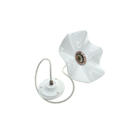 Bohemia-Design - Porcelænspendel på ledning 1xE27/60W/230V