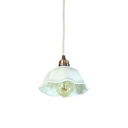 Bohemia-Design - Porcelænspendel på ledning 1xE27/60W/230V