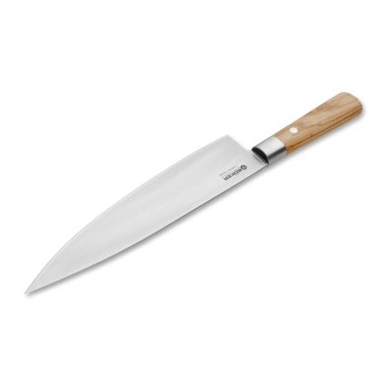 Böker - Damaskus køkkenkniv DAMAST OLIVE 21,2 cm oliventræ