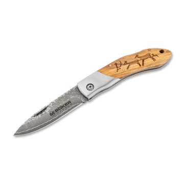 Böker - Damaskus-lommekniv Magnum Caveman 19,4 cm