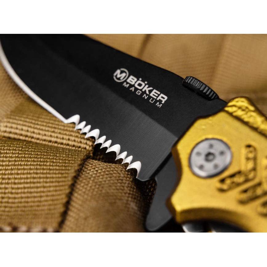 Böker - Lommekniv Magnum Army Rescue 21,9 cm