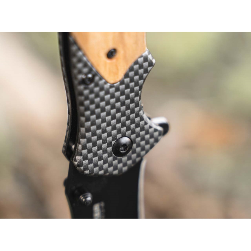 Böker - Lommekniv Magnum Blomkvist Olive 20,5 cm oliventræ