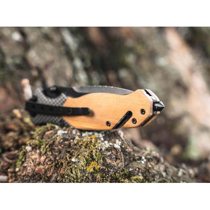 Böker - Lommekniv Magnum Blomkvist Olive 20,5 cm oliventræ