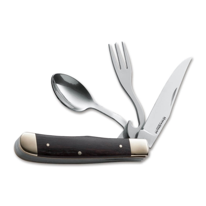 Böker - Lommekniv med bestik Magnum Bon Appetite 18,7 cm pakka