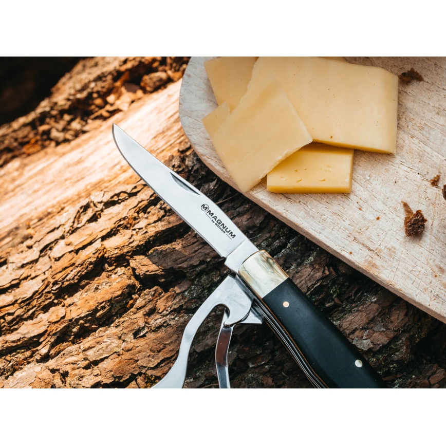 Böker - Lommekniv med bestik Magnum Bon Appetite 18,7 cm pakka