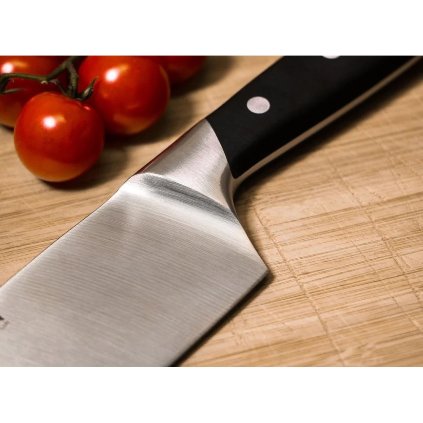 Böker - Santoku-køkkenkniv FORGE 16 cm, sort