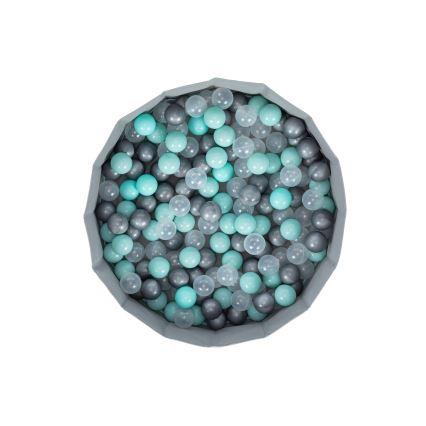 Boldgrav til børn diameter 80 cm blå/grå