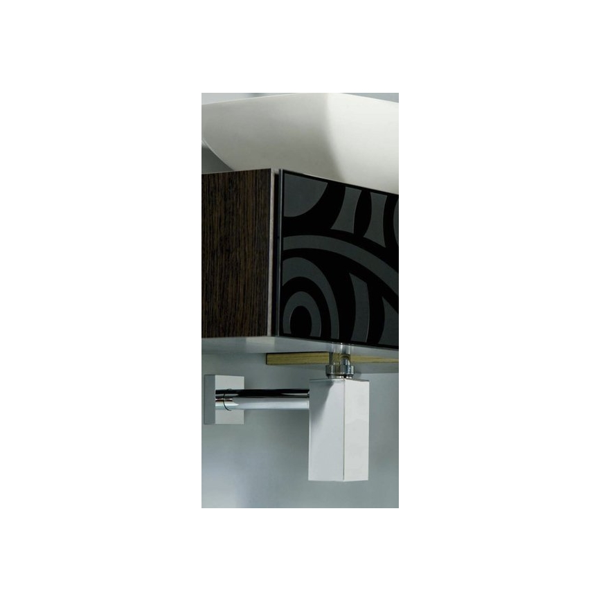 Bonomini - Vaskesifon PIQUADRATO i poleret krom