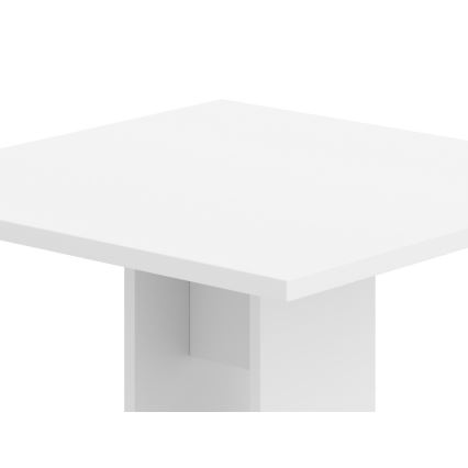 Bord STRAPO 68x68 cm hvid